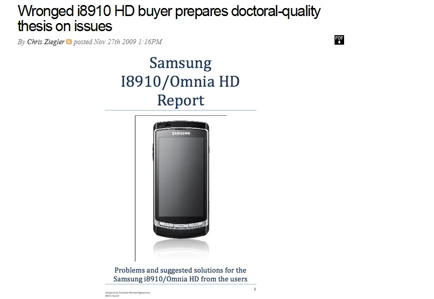 My article on Engadget!